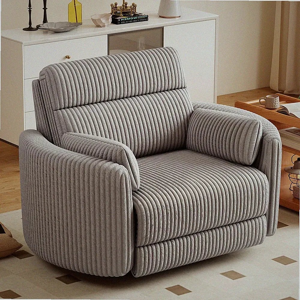 Canmov Oversized Electric Recliner Chair with Extra-Wide Seat Cushion for Adults