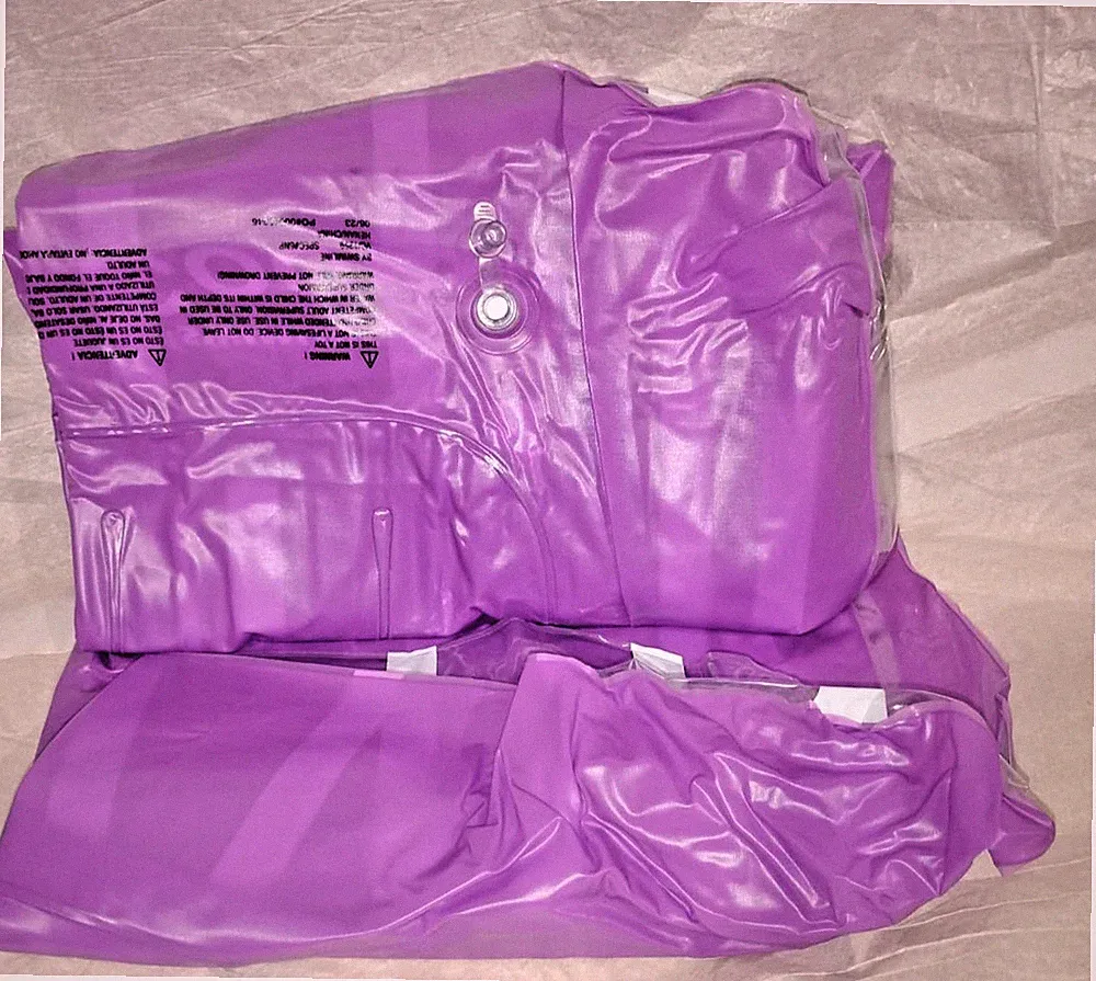 Swimline Cool Stripe Mattress Asst, Purple color